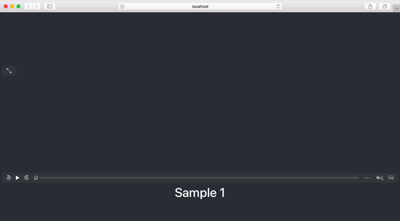 React application preview React Video streaming app