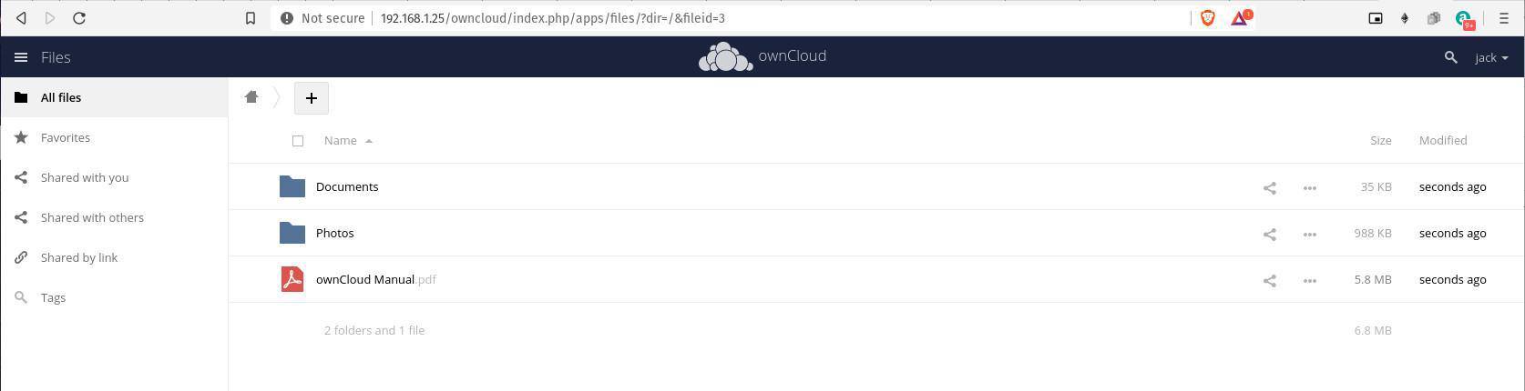 ownCloud is installed and ready to use as your private cloud ownCloud is installed and ready to use as your private cloud